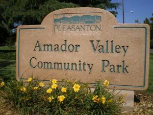 Amador Valley Community Park Sign
